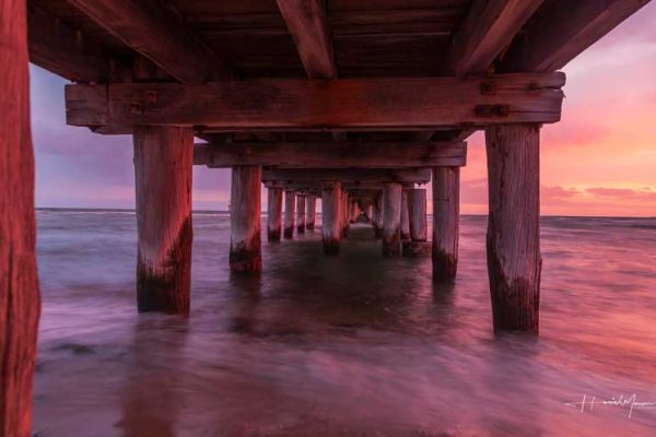 Altona-Beach-pier-under
